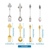 Tibetan Style Kitchenware Alloy Pendants for DIY Jewelry Making