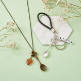 Tibetan Style Kitchenware Alloy Pendants for DIY Jewelry Making