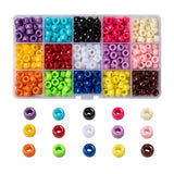 Acrylic Beads Mix & Elastic Thread Jewelry DIY Kits