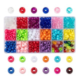 Acrylic Beads Mix & Elastic Thread Jewelry DIY Kits