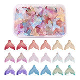Glass Pendants Glitter Powder Charms for Jewelry Making