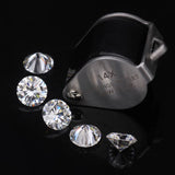 1 Carat Loose Moissanite Stones 0.8~3.0mm D Round Cut DIY Jewelry