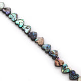 Heart-shaped Abalone Shell Beads 10mm Jewelry