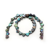 Heart-shaped Abalone Shell Beads 10mm Jewelry