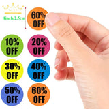1 Inch Self-Adhesive Product Sticker Label Roll