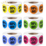 1 Inch Self-Adhesive Product Sticker Label Roll