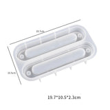 Dice Storage Box Resin Mold for 7pcs Gypsum Aromatherapy Jewelry Storage