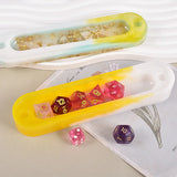 Dice Storage Box Resin Mold for 7pcs Gypsum Aromatherapy Jewelry Storage