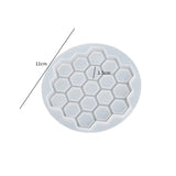Honey Comb Placemat Silicone Mold with Rack
