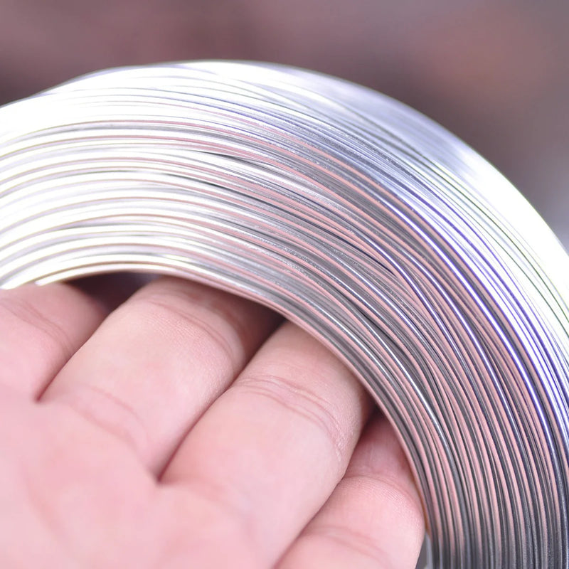 Large Roll 500g 1.5mm Aluminum Wire for Crafts Jewelry Making DIY