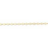 Copper Chain Findings Heart & Round DIY Necklace Bracelet Anklet Making 11x6mm
