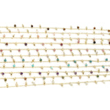 Copper Link Chain Findings Stone Beads Chains 7x3mm DIY