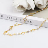 Copper Link Chain Acrylic Pearl Pentagram Star DIY Jewelry