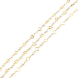Copper Link Chain Acrylic Pearl Pentagram Star DIY Jewelry