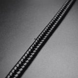 1 Meter 12x6mm Braid Leather Cord DIY Men Bracelet Jewelry Making
