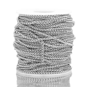 1m 4mm Hiphop Snake Chains Stainless Steel Punk Necklaces Link Chains
