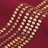 6MM Stainless Steel Easter Eggs Oval Chain Link Chain for Necklace DIY