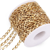 6mm Stainless Steel Oval Chain for Jewelry Making
