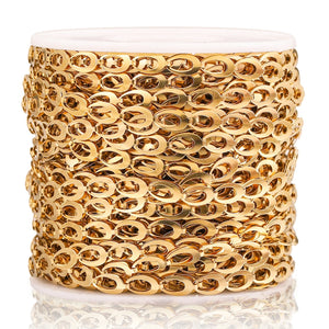 6mm Stainless Steel Oval Chain for Jewelry Making