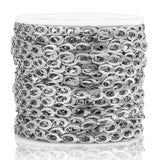 6mm Stainless Steel Oval Chain for Jewelry Making