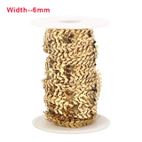 6mm Stainless Steel Airplane Link Chain for DIY Jewelry Making