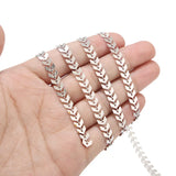 6mm Stainless Steel Airplane Link Chain for DIY Jewelry Making