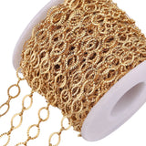 1.7mm Stainless Steel Horse Eye Link Chains for Jewelry Making