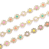 1 Meter Stainless Steel Flower Chains for Jewelry Making