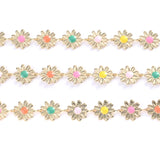 1 Meter Stainless Steel Flower Chains for Jewelry Making