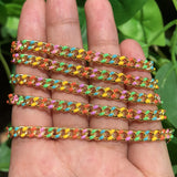 1 Meter Copper Buckle Link Chains Charms for Jewelry Making