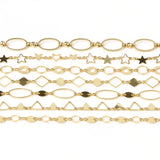 1 Meter Copper Link Chain for Jewelry Making