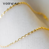 1 Meter Plated Brass Double Bar Linked Chains 2mm