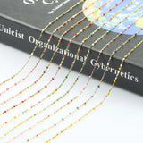 1m Stainless Steel Cable Chain for DIY Jewelry Necklace Bracelets