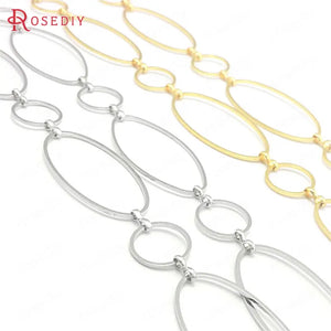 Brass Chains Necklace Chains Diy Findings Accessories