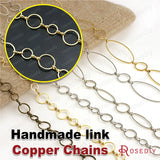 Brass Chains Necklace Chains Diy Findings Accessories