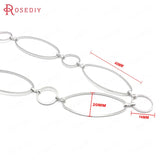 Brass Chains Necklace Chains Diy Findings Accessories