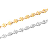 1 Meter Stainless Steel Rectangle Chain for DIY Jewelry Making