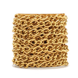 1m Stainless 1:1 Textured Twisted Chains Heavy O Chain for Men Women