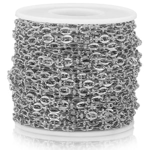1 Meter Stainless Steel Knot Chain DIY Necklace Bracelet