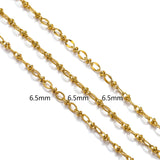 1 Meter Stainless Steel Knot Chain DIY Necklace Bracelet