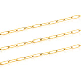 1 Meter Stainless Steel 3.3/4mm Chain Bulk Chains DIY Jewelry Making