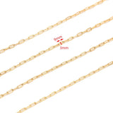 1 Meter Stainless Steel Chain for DIY Jewelry Making
