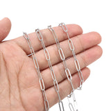 1 Meter Stainless Steel Flat Drawn Cable Chain