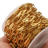 1 Meter 18K Plated Stainless Steel Box Chains 5*14mm for Jewelry Making