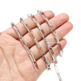 1m Stainless Steel 5mm Box Chain DIY Jewelry Making Findings