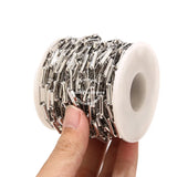 1m Stainless Steel 5mm Box Chain DIY Jewelry Making Findings