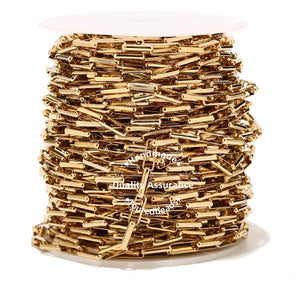 1m Stainless Steel 5mm Box Chain DIY Jewelry Making Findings