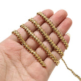 1m Stainless Steel 6mm Fishbone Chain for Necklace Making