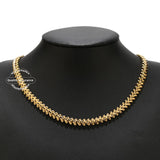 1m Stainless Steel 6mm Fishbone Chain for Necklace Making