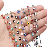 1 Meter Stainless Steel Eye Chains for Jewelry Making